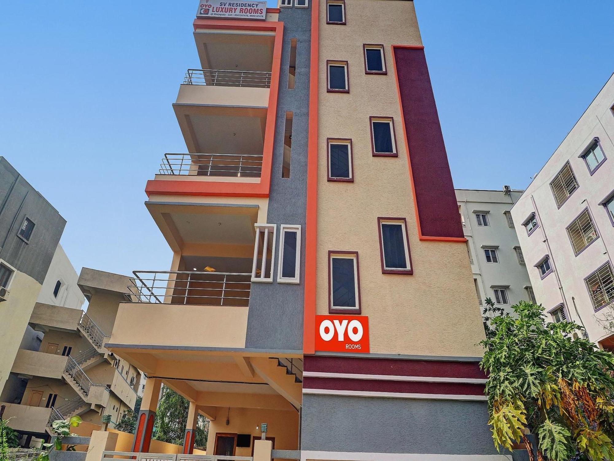 Hotel O S V Residency Kajaguda Near Gachibowli Hajdarábád Exteriér fotografie