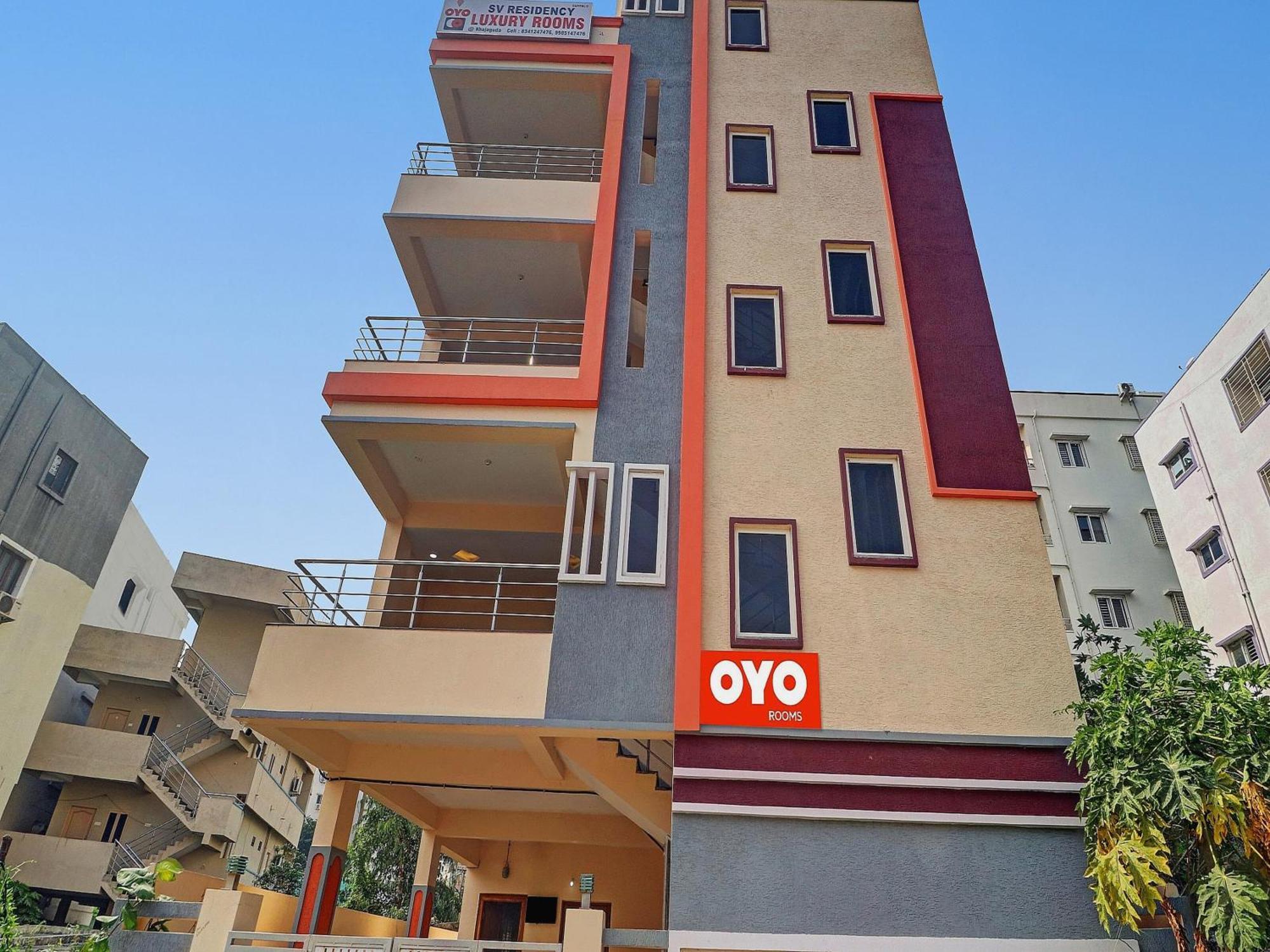 Hotel O S V Residency Kajaguda Near Gachibowli Hajdarábád Exteriér fotografie