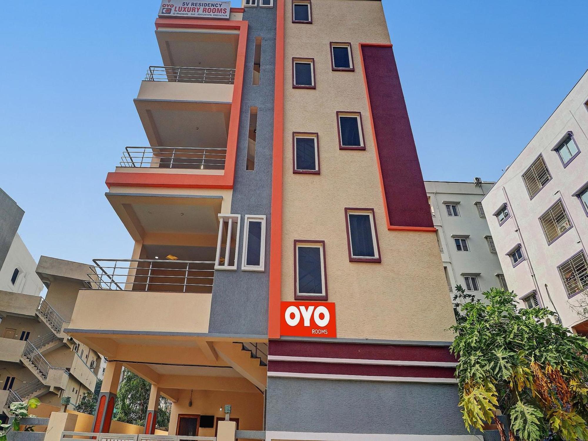 Hotel O S V Residency Kajaguda Near Gachibowli Hajdarábád Exteriér fotografie